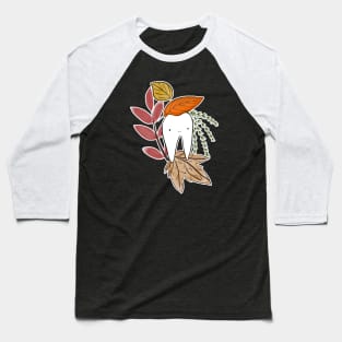 Happy Autumn Tooth Baseball T-Shirt